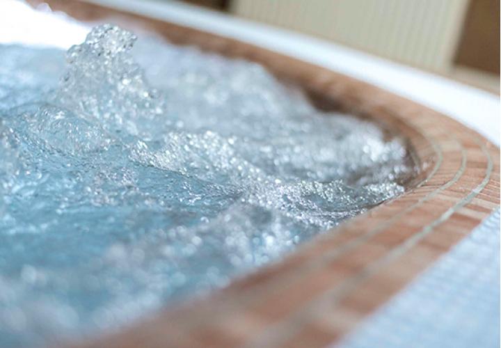 SPA бассейн в Гостинице "Палангос Жуведра"