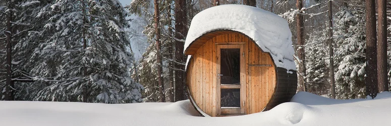 Протокол для саун на открытом воздухе при температуре –25 °C: графики обогрева и охлаждения в условиях экстремального холода.