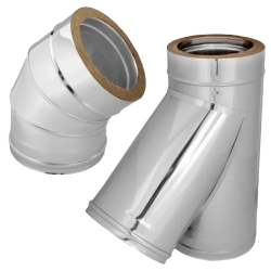 Cауна дымоход (двойные стенки)