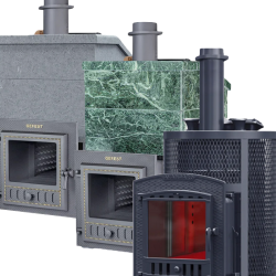 Дровяные печи для сауны GEFEST