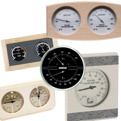 Термометры и гигрометры для сауны