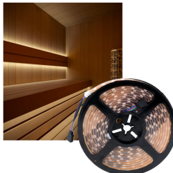 LED освещение сауны