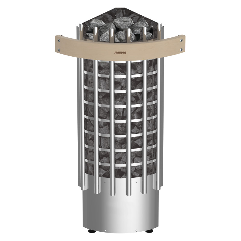 Электрическая печь для сауны - HARVIA Glow Corner TRC70E 6,8 кВт