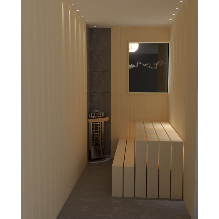 Электрическая печь для сауны - HARVIA Glow Corner TRC70E 6,8 кВт