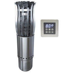 Электрическая печь для сауны - MAGNUM LITE BOWL с подсветкой 