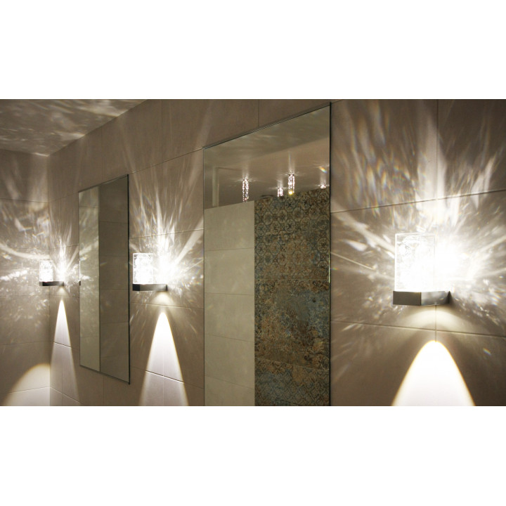 CARIITTI Toive LED прозрачный свет с кристаллами