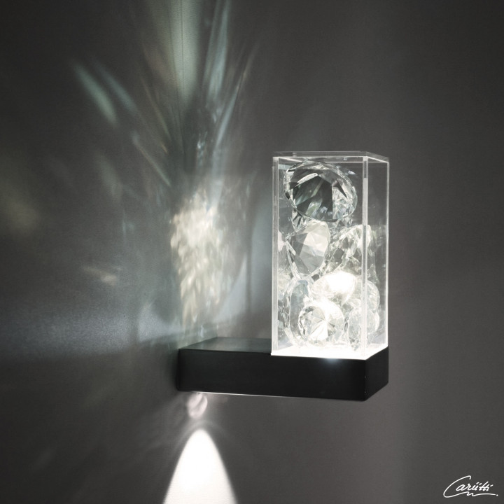 CARIITTI Toive LED прозрачный свет с кристаллами