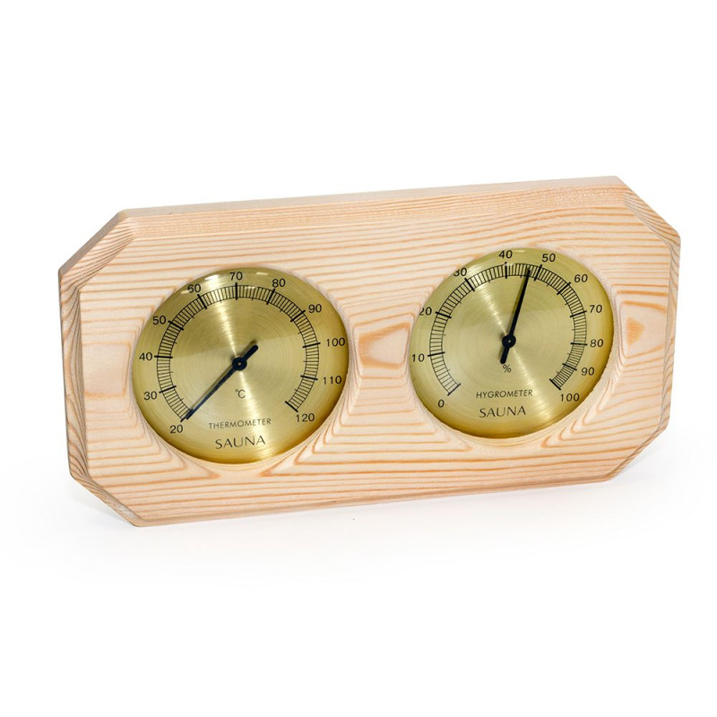 Термогигрометр SAUFLEX, горизонтальный, восьмиугольный