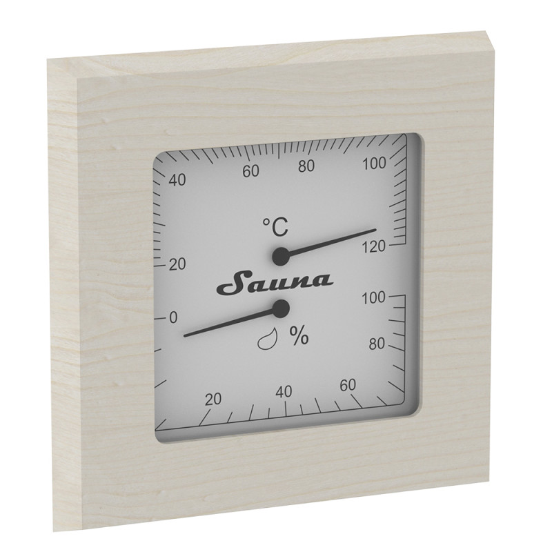 Термогигрометр SAWO 225-TH, осина