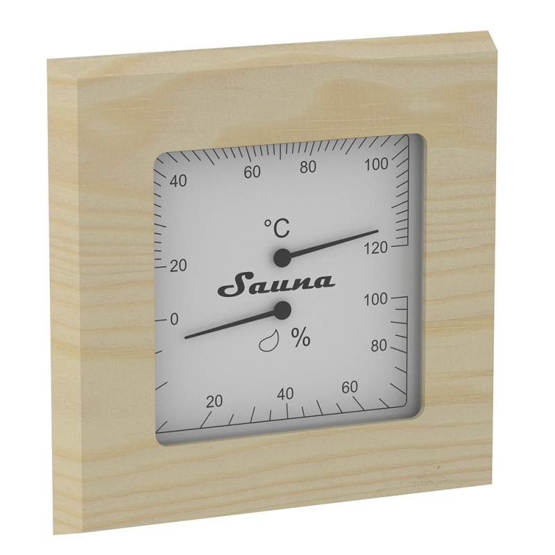Термогигрометр SAWO 225-TH, сосна