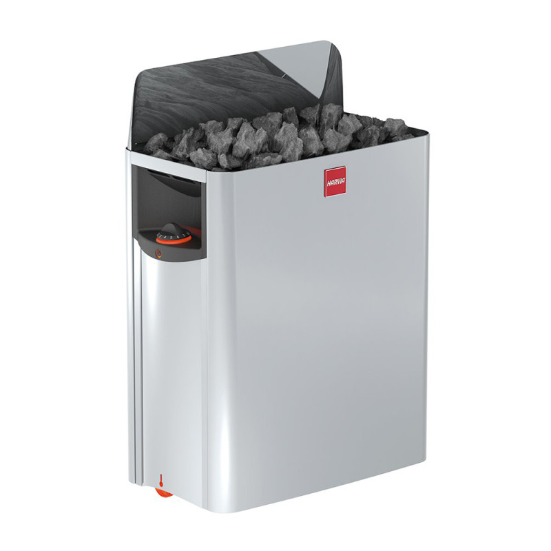 Электрическая каменка для сауны - HARVIA The Wall SW45 4,5 кВт с панелью управления