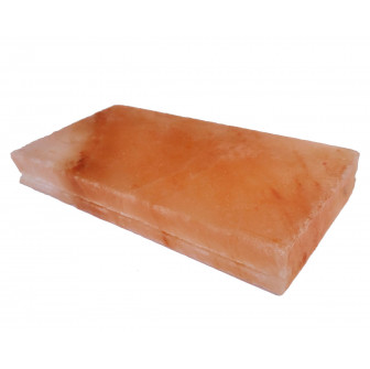 Полированные кирпичи из гималайской соли с выемкой, 200x100x25 мм.