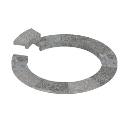 Встраиваемый фланец - для нагревателя SAWOTEC Tower Round  Встраиваемый фланец - для нагревателя SAWOTEC Tower Round