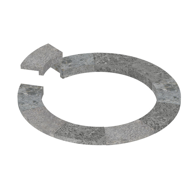 Встраиваемый фланец - для нагревателя SAWOTEC Tower Round