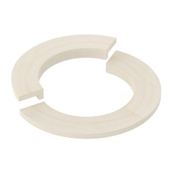 Встраиваемый фланец - для обогревателя SAWOTEC Tower Round, деревянный  Встраиваемый фланец - для обогревателя SAWOTEC Tower Round, деревянный