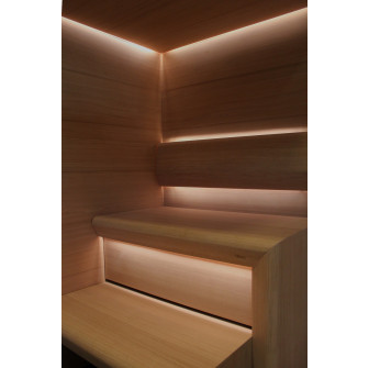 CARIITTI Sauna Linear Glass - фитинг с оптоволокном