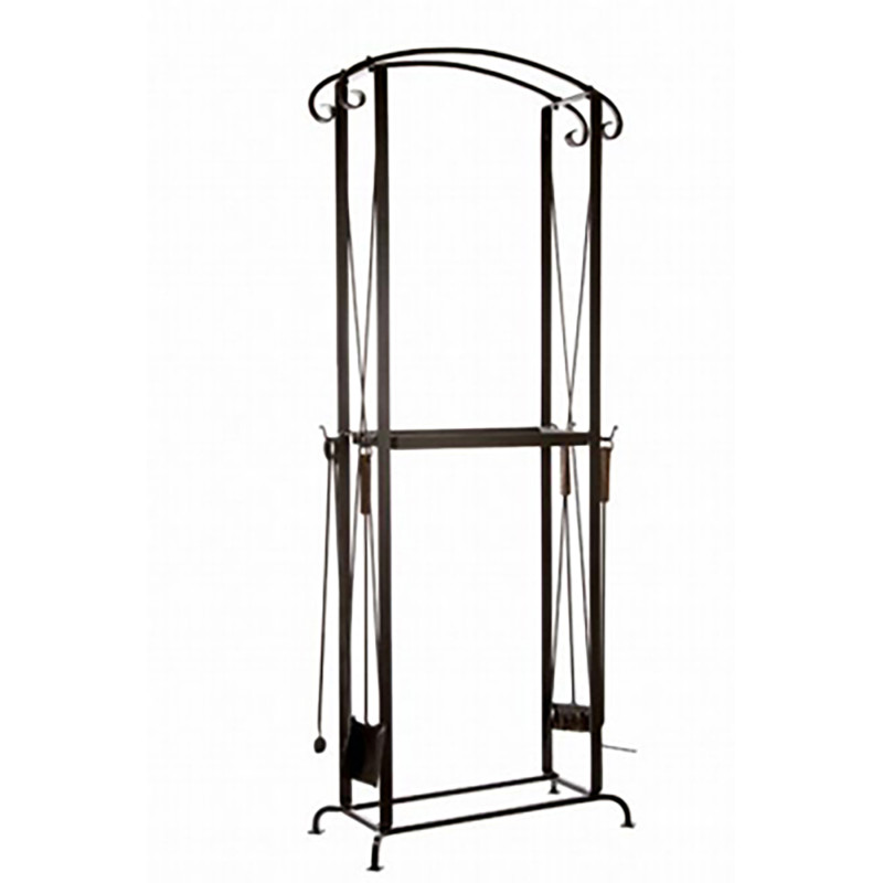 Подставка для дров с инструментами