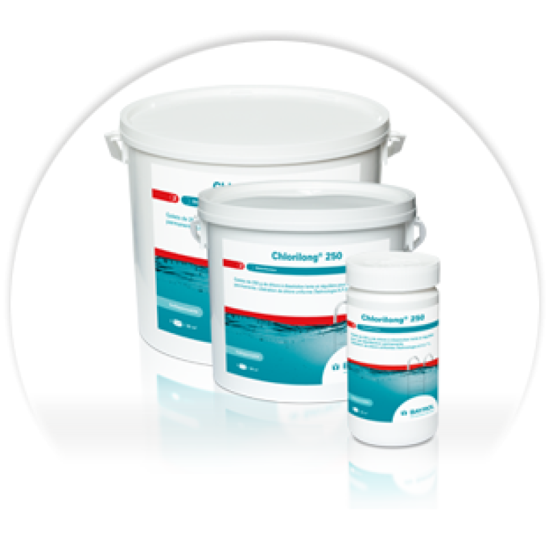 Хлорилонг (ChloriLong) 200, медленно растворимые таблетки, 5 кг