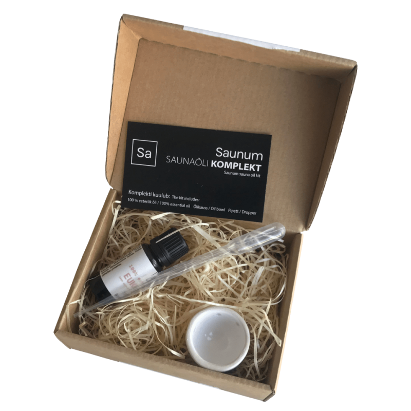 Набор SAUNUM с эфирным маслом