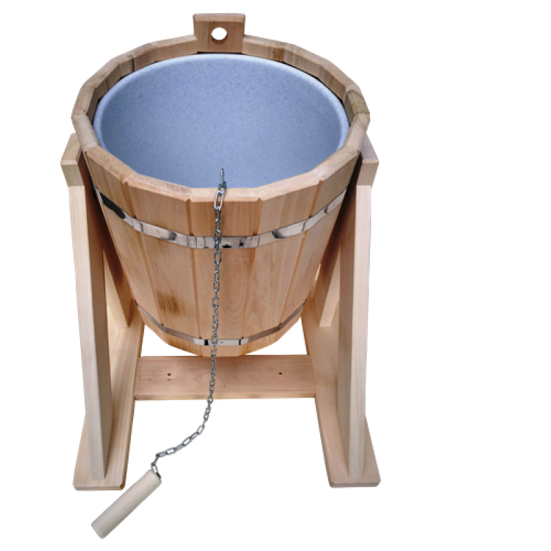 Ведро для обливки с пластиковой вставкой, 10 л