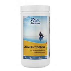 Медленнорастворимый хлор CHEMOCLOR T-Tablets 20 г, 1 кг
