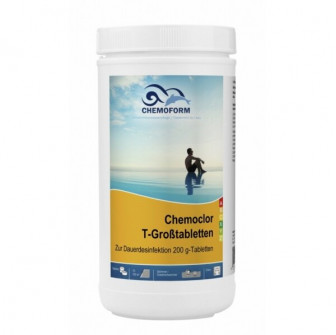 Медленнорастворимый хлор CHEMOCLOR T-Tablets 200 г, 1 кг