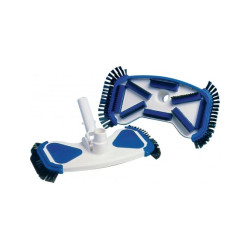 Щетка для пылесоса DE LUX 280 мм с боковыми щетками, соединение 32/38 мм  Щетка для пылесоса DE LUX 280 мм с боковыми щетками, соединение 32/38 мм