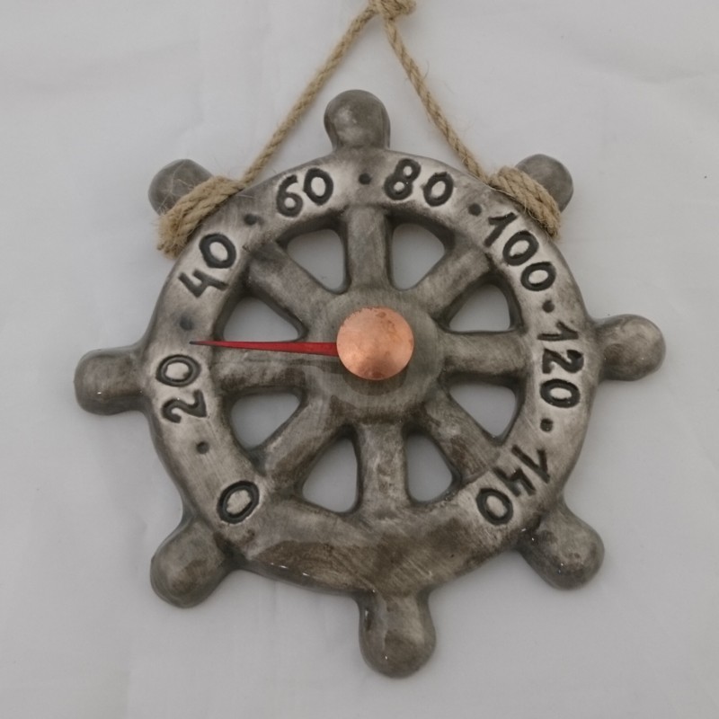 Керамический термометр для сауны - колесо