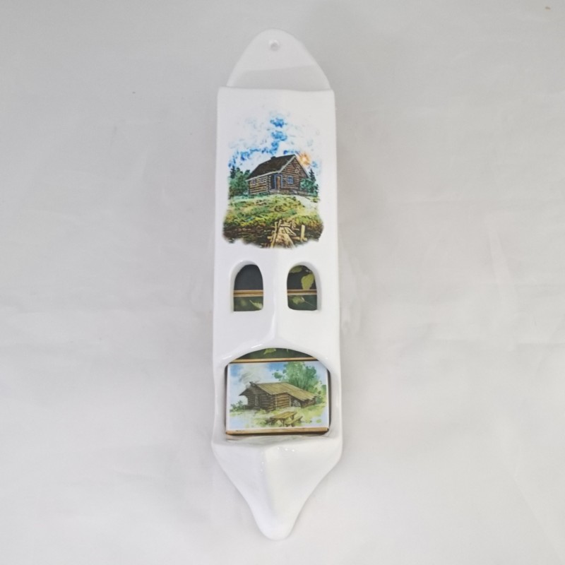 Керамический держатель спичечных коробков с 5 спичечными коробками