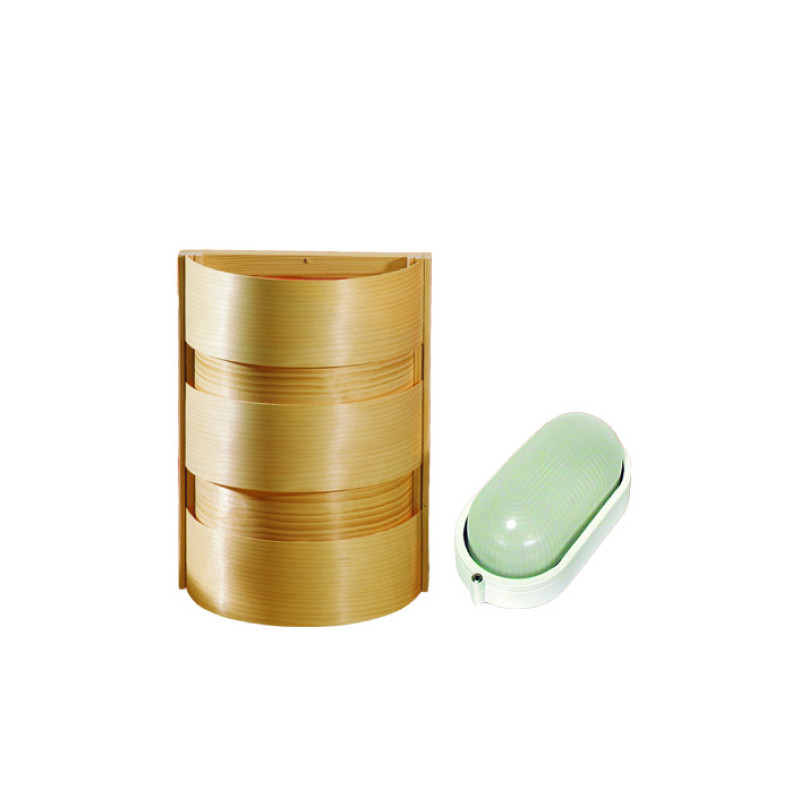 Комплект лампы и абажура EOS для сауны