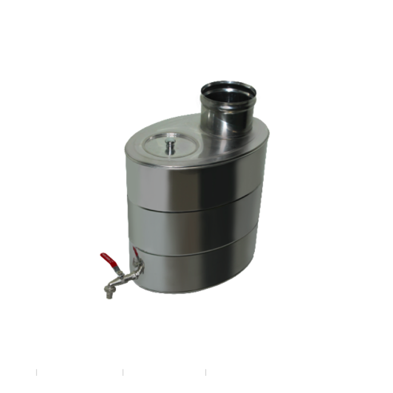 Ёмкость овальная NP для нагрева воды, диаметр 115 мм