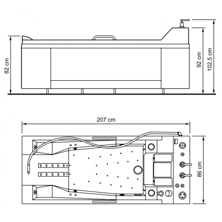 Ванна Aquator AQ-27 USM-UVM