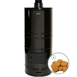 Дровяная банная печь - AITO AK-57, удлиненная, в комплекте камни KERKES  Дровяная банная печь - AITO AK-57, удлиненная, в комплекте камни KERKES