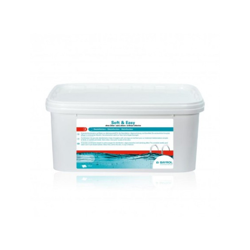 Средство для ухода за бассейном БЕЗ ХЛОРА Soft & Easy, 4,48 кг