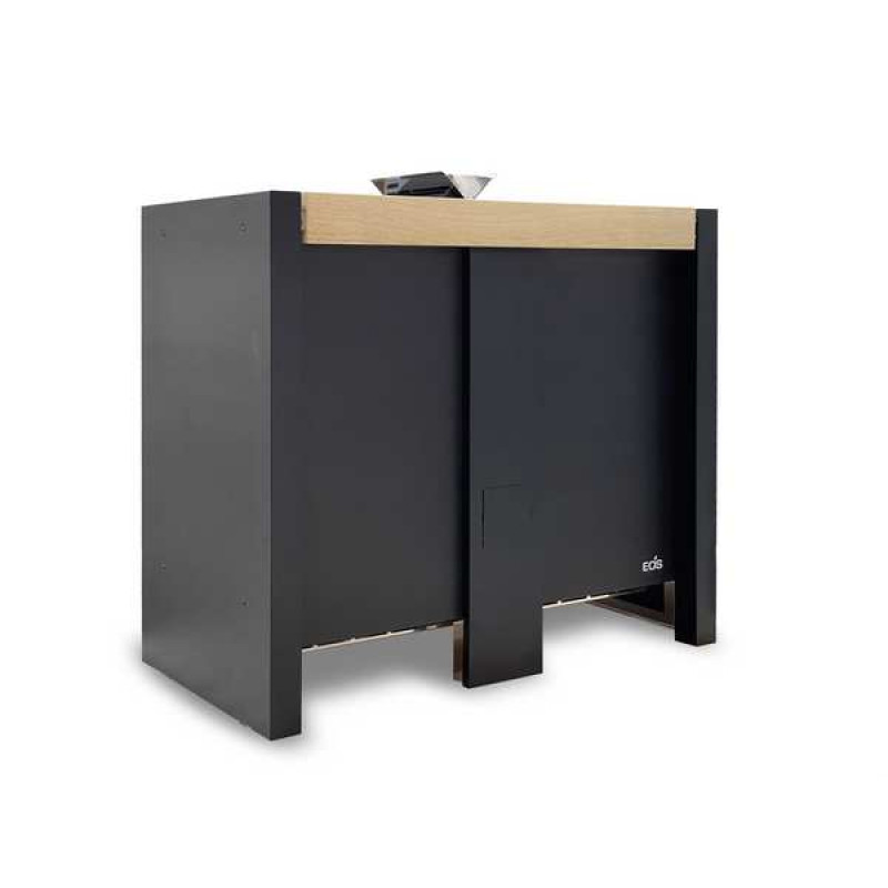 Электрическая каменка для сауны - EOS Herkules XL S120 HD 24 кВт, черная