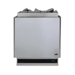 Электрическая каменка для сауны - EOS P1 W, отделка из нержавеющей стали 