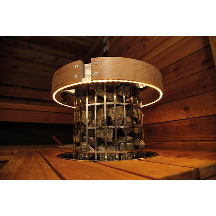 Электрический обогреватель для сауны - HARVIA Cilindro PC90XW WiFi Steel 9 кВт