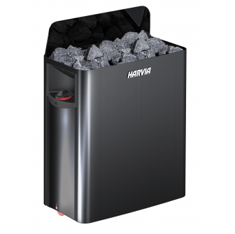Электрический нагреватель для сауны - HARVIA The Wall Black Steel SW45 4.5 кВт