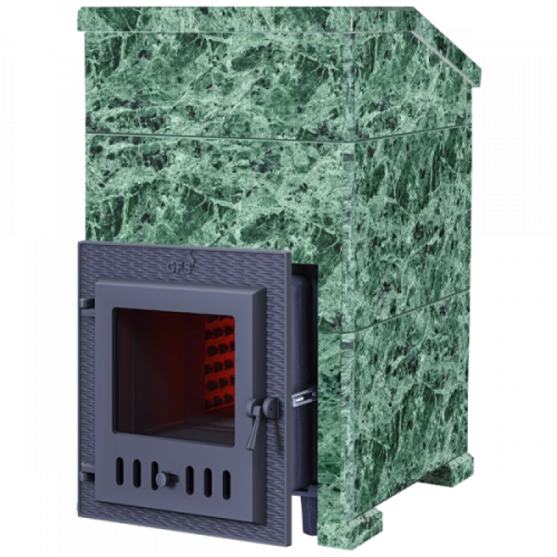 Дровяная банная печь GEFEST - GFS ZK 25 (M) Президент 980/40 Серпантин