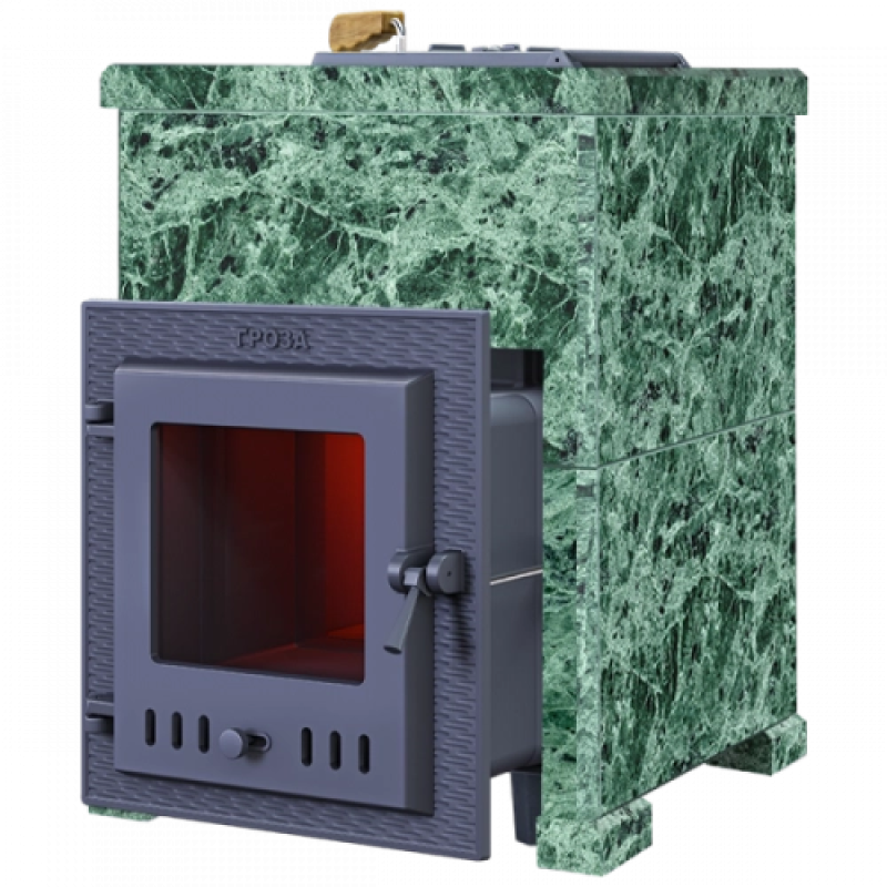 Банная печь на дровах ГЕФЕСТ - Гроза 18 (М) Классический Серпантин