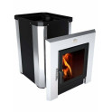 Дровяная каменка для сауны - NOVA PANORAMA 26 - 0