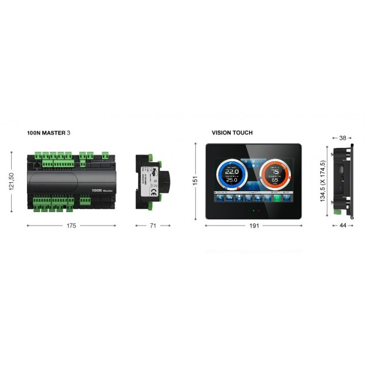 Блок управления PEGO VISION TOUCH THR