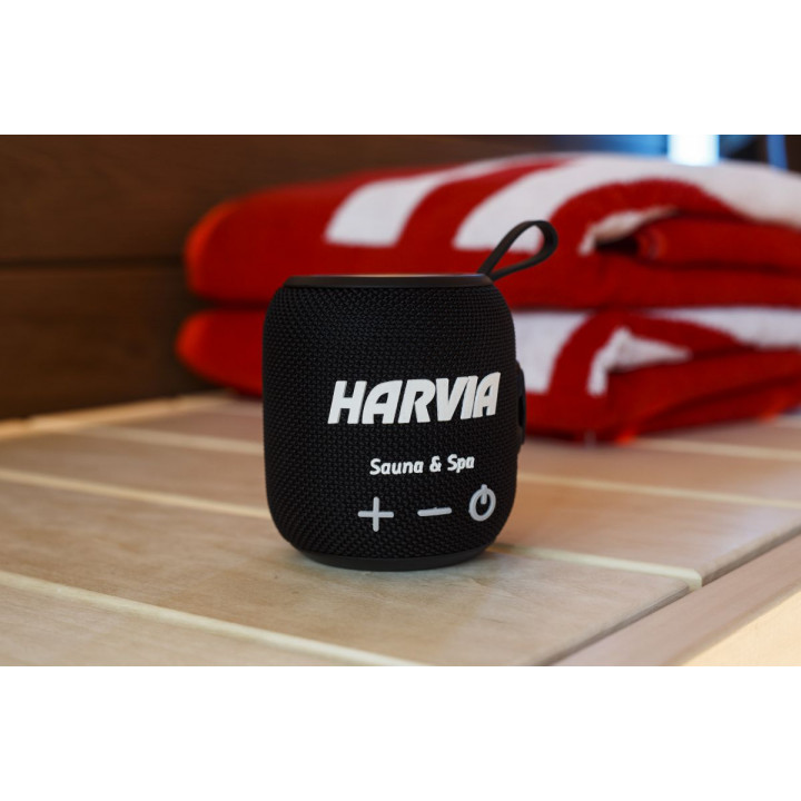 Водостойкий динамик для сауны HARVIA, черный