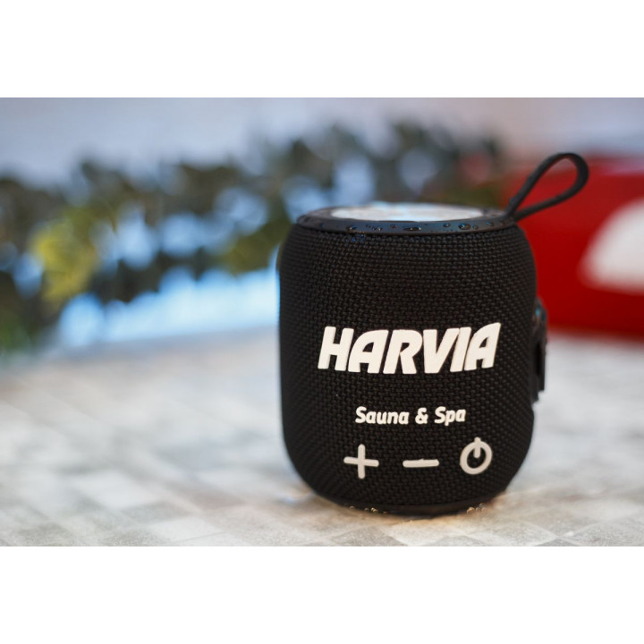 Водостойкий динамик для сауны HARVIA, черный