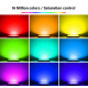 СВЕТОДИОДНЫЙ ПРОЖЕКТ SAUFLEX RGB С БЛОКОМ УПРАВЛЕНИЯ