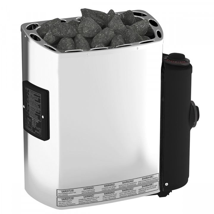 Электрическая каменка для сауны – SAWOTEC Mini, с блоком управления
