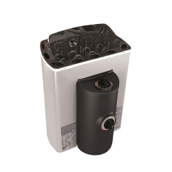 Электрическая каменка для сауны SAWOTEC MINI X Corner, 2,3 кВт, с блоком управления 