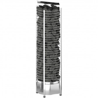 Электрическая каменка для сауны – SAWOTEC Tower Wall, без блока управления 6 кВт