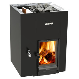 Дровяная печь для сауны - HARVIA Linear 22 GreenFlame LS  Дровяная печь для сауны - HARVIA Linear 22 GreenFlame LS