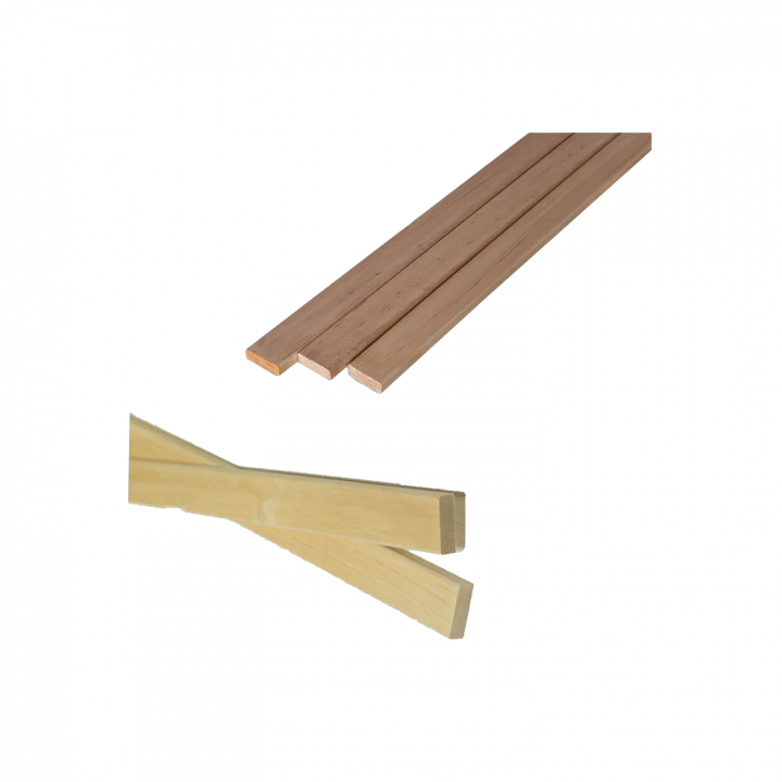 Декоративный молдинг для сауны, 15 x 45 мм